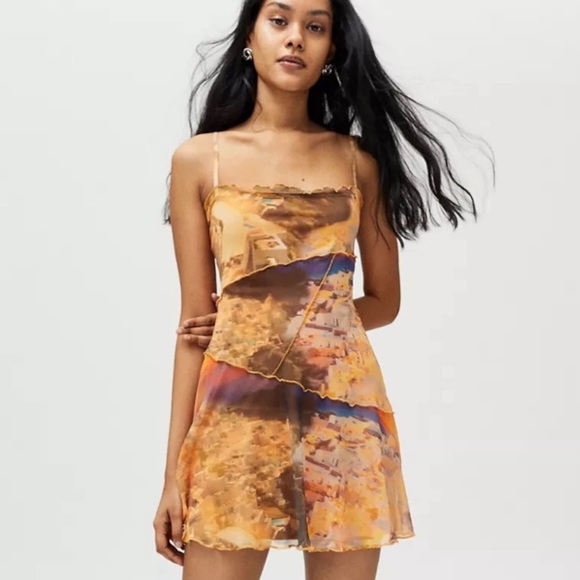 Urban Outfitters Dresses & Skirts - Urban outfitters Moxie Mesh Mini Dress